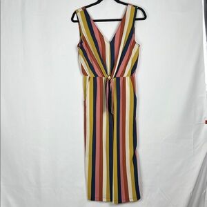 Striped Jumpsuit‎